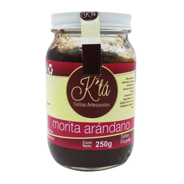 Salsa Picante Morita Arándano K´tá Salsas Artesanales 250 g.