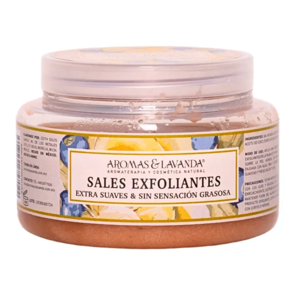 Sales Exfoliantes Aromas y Lavanda sin Sensación Grasosa