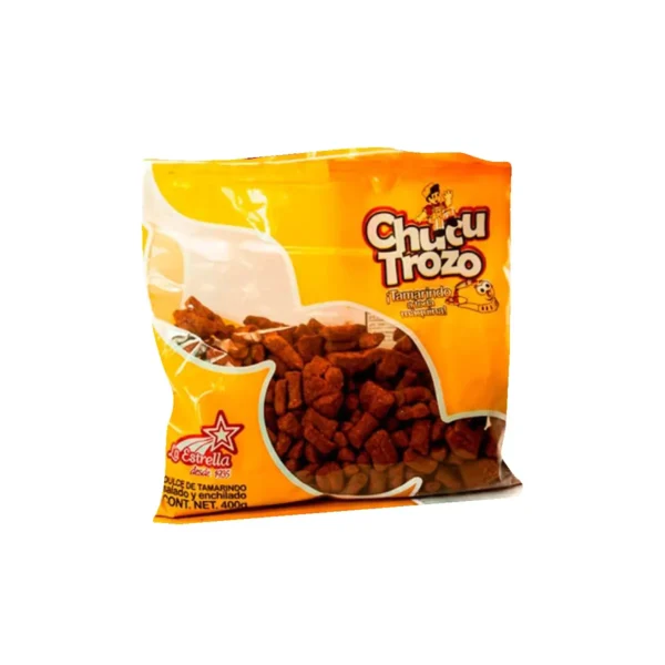 Chucu Trozo La Estrella Dulce de Tamarindo Salado y Enchilado 400g