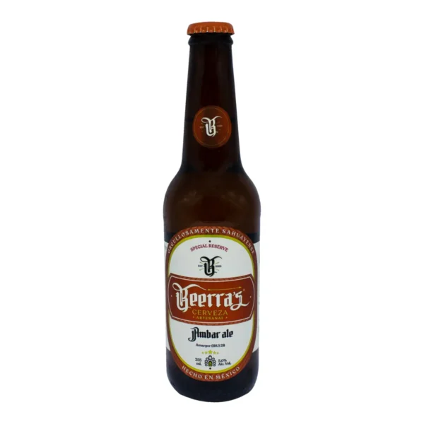 Cerveza Artesanal Beerra’s Ambar Ale 355ml