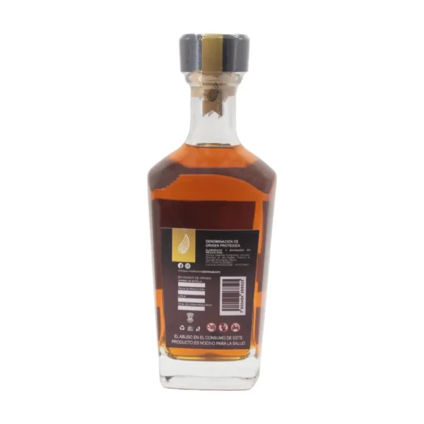 Mezcal Artesanal Extra Añejo Inspiración Agave Cupreata 750 ml - Image 2