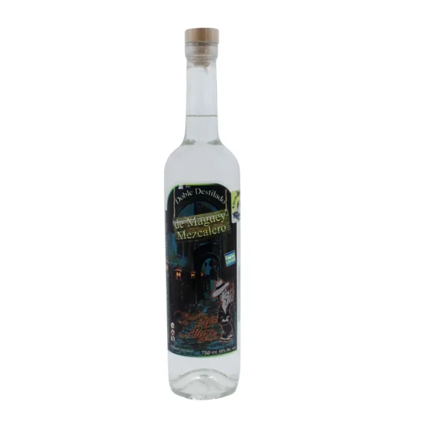 Mezcal Viejo Alegre Doble Destilado 750 ml - Image 4