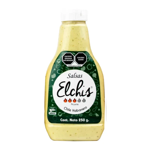 Salsa de Chile Habanero Elchis 250 g