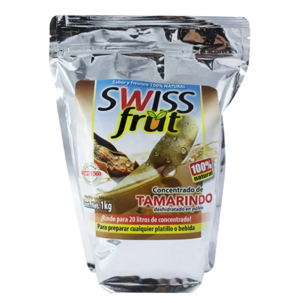 Concentrado de Tamarindo Deshidratado en Polvo Swiss Frut Apátzin 100% Natural