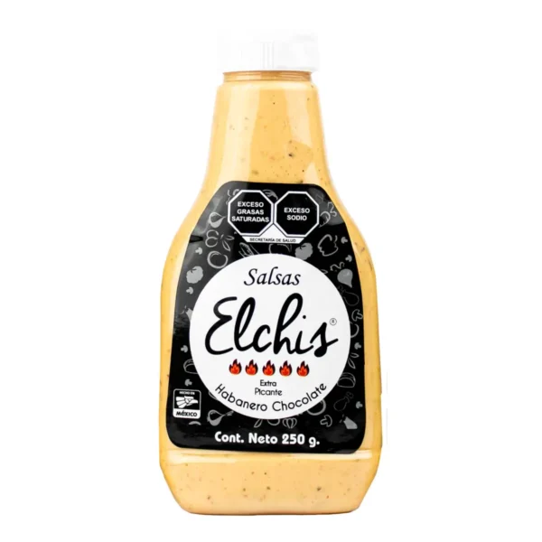 Salsa de Chile Habanero Chocolate Elchis 250 g