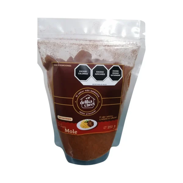Mole Instantáneo 100 % Artesanal Delikacheri 250 g.