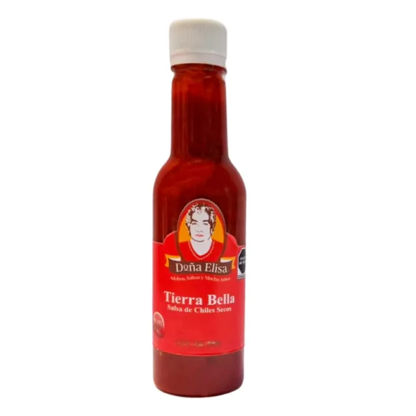 Salsa de Chiles Seco Tierra Bella Doña Elisa 190 ml.