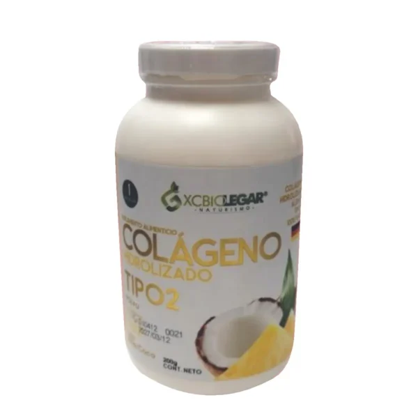 Colágeno Hidrolizado Tipo 2 Xcbiolegar 200 g.
