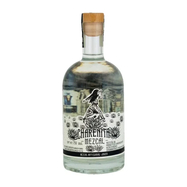 Mezcal Artesanal Joven Cupreata Inaequidens La Charreñita 750 ml.