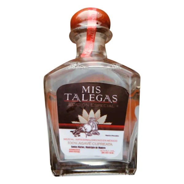 Mezcal Artesanal 100 % Agave Cupreata Mis Talegas 750 ml.