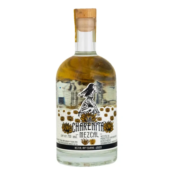 Mezcal Artesanal Joven Tequileana Inaequidens La Charreñita 750 ml.