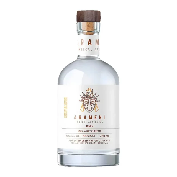 Mezcal Artesanal Joven 100% Agave Cupreata Arameni 750 ml.