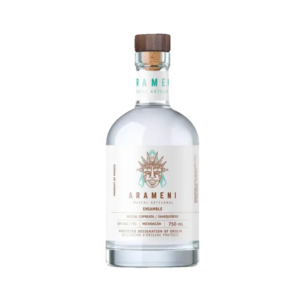 Mezcal Artesanal Ensamble Mezcal Cupreata / Inaequidens Arameni 750 ml.