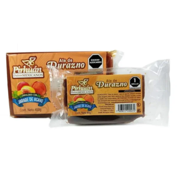Ate de Durazno Pirhúan 80 g. / 400 g.