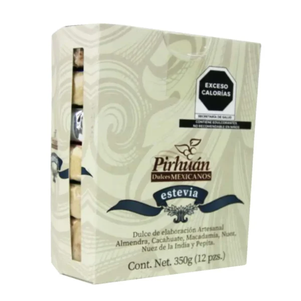 Caja de Mazapán Artesanal Endulzado con Estevia Pirhuan