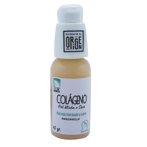 Colágeno Piel Mixta o Seca Cosmética Lur Manzanilla 45 g.