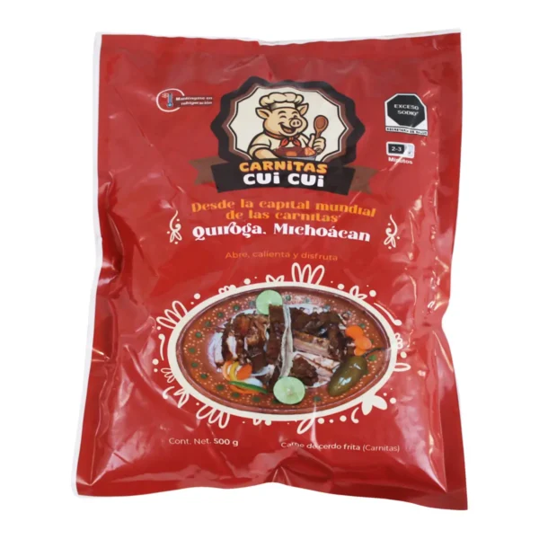 Carnitas de Cerdo Cui Cui 500 g.
