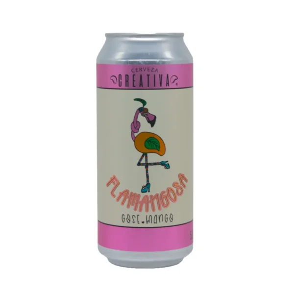 Flamangosa Gose Mango Cerveza Creativa 473 ml.