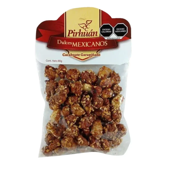 Cacahuate Garapiñado Pirhúan 80 g.