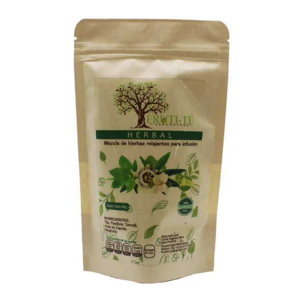 Herbal Fruta Deshidratada con Especias para preparar Té Fruti-Té 90 g.