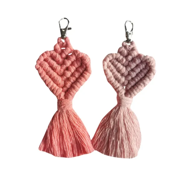 Llaveros de Corazón Pánte Atelier