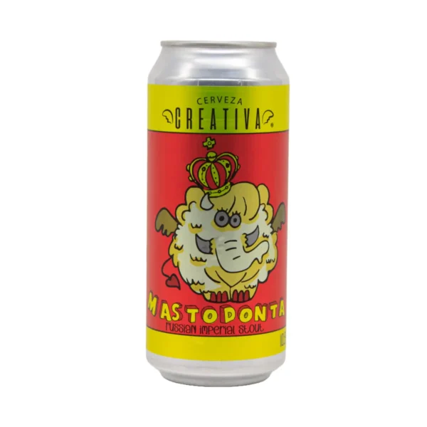 Mastodonta Russian Imperial Stout Cerveza Creativa 473 ml.