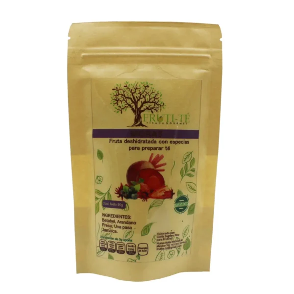 Moras Fruta Deshidratada con Especias para preparar Té Fruti-Té 90 g.