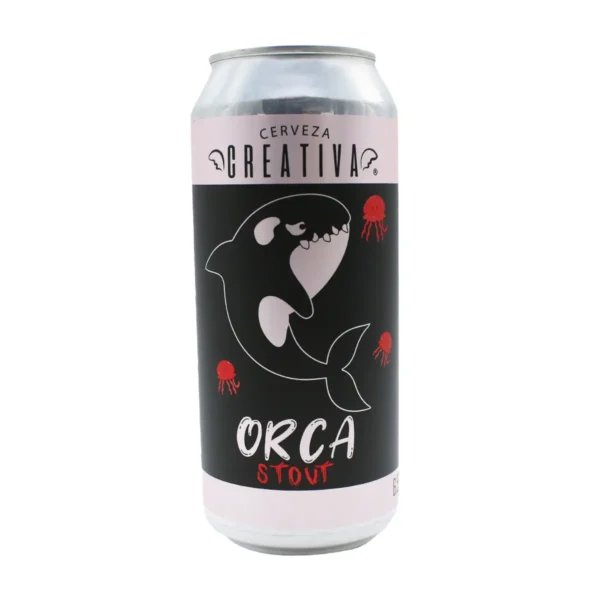 Orca Stout Cerveza Creativa 473 ml.