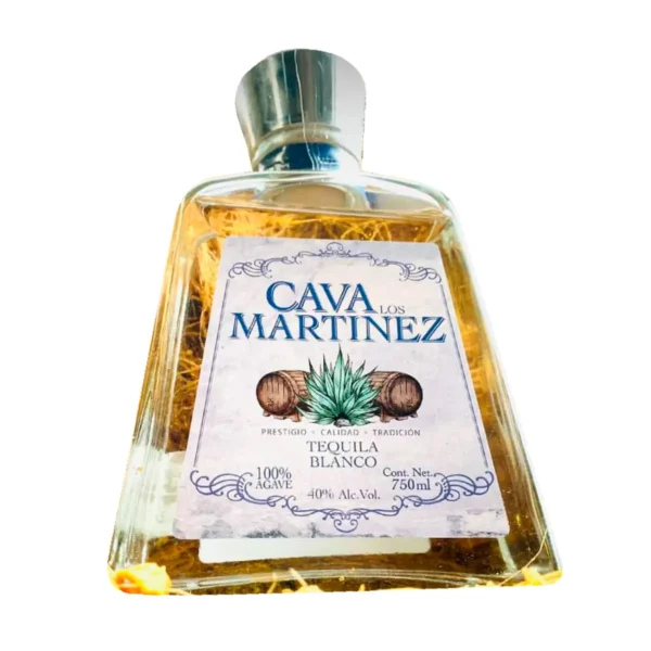 Tequila Blanco  Cava Los Martínez 750 ml.