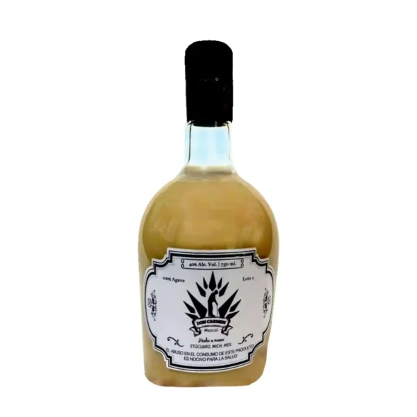 Crema de Mezcal Sabor Capuchino Don Carmen 750 ml.
