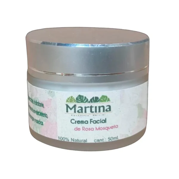 Crema Facial Rosa Mosqueta Martina Cosmética Natural 50 ml.