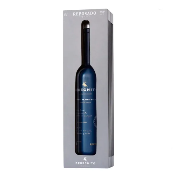 Tequila Reposado 100% Agave Derechito 750 ml.