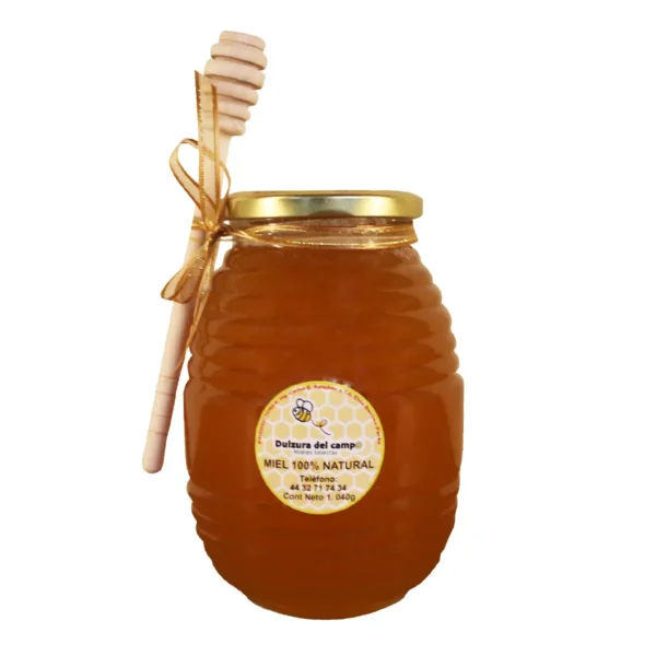 Miel de Abeja 100 % Natural  Dulzura del Campo 1,040 g.