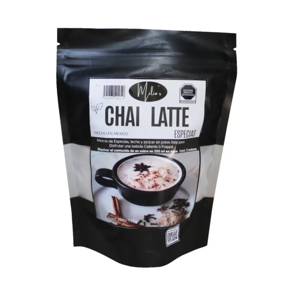 Chai Latte Especias Milio's 175 g.