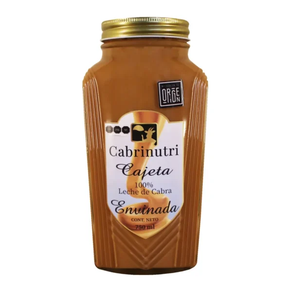 Cajeta Envinada Cabrinutri 100 % Leche de Cabra 750 g.