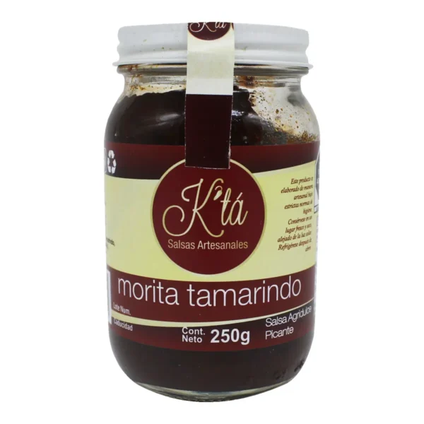 Salsa Picante Morita Tamarindo K´tá Salsas Artesanales 250 g.