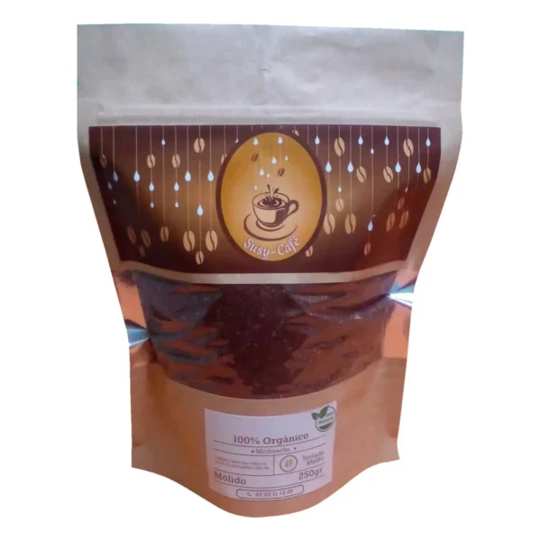 Café Molido Tostado Medio Susy-Café 100 % Natural 250 g.