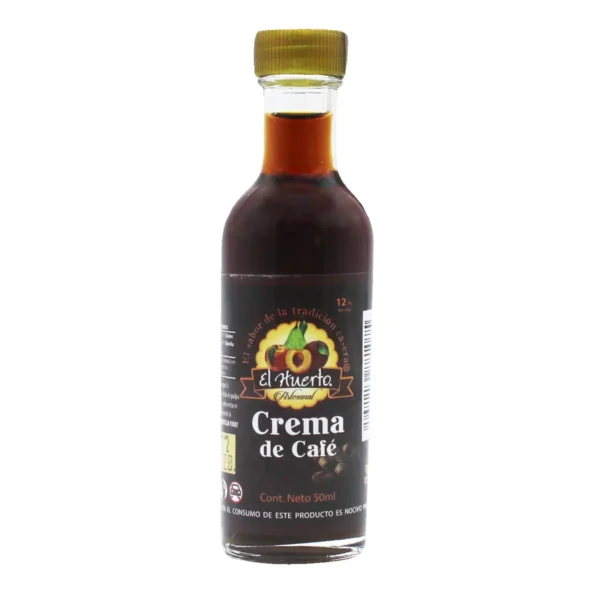 Crema de Café El Huerto el Sabor de la Tradición Casera 50 ml.