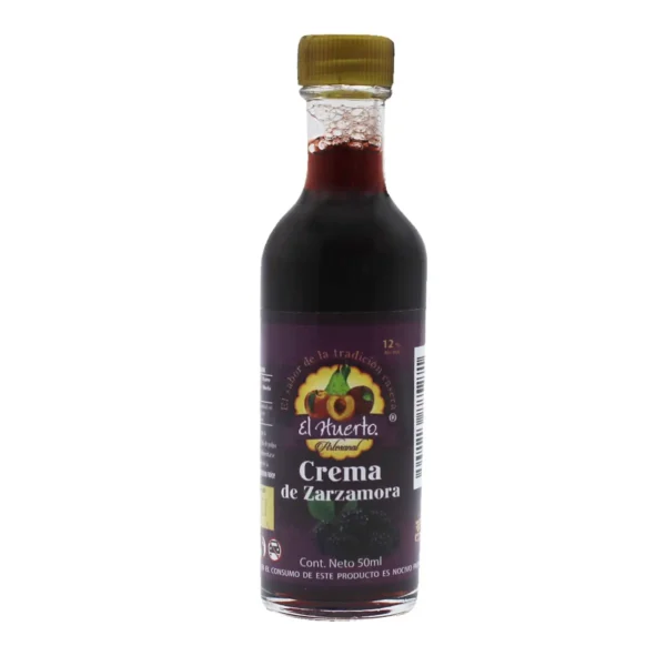 Crema de Zarzamora El Huerto el Sabor de la Tradición Casera 50 ml.