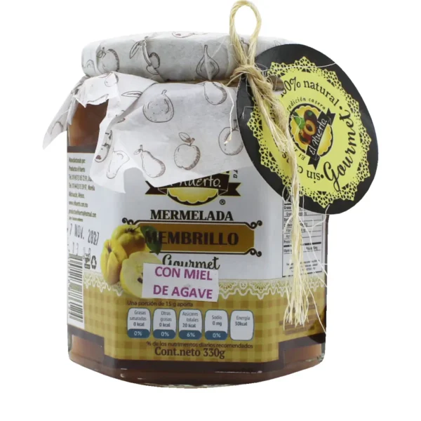 Mermelada de Membrillo El Huerto el Sabor de la Tradición Casera 330 g.