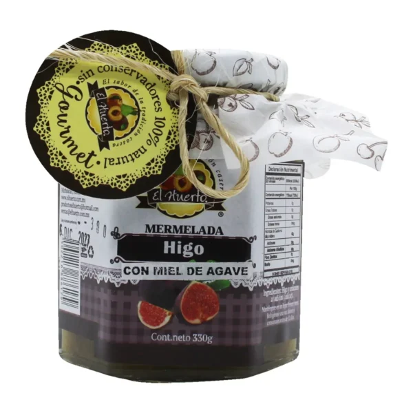 Mermelada de Higo El Huerto el Sabor de la Tradición Casera 330 g.