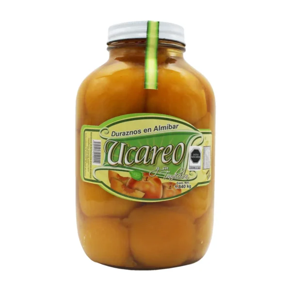 Duraznos en Almibar Ucareo y su Tradición 1.840 kg.