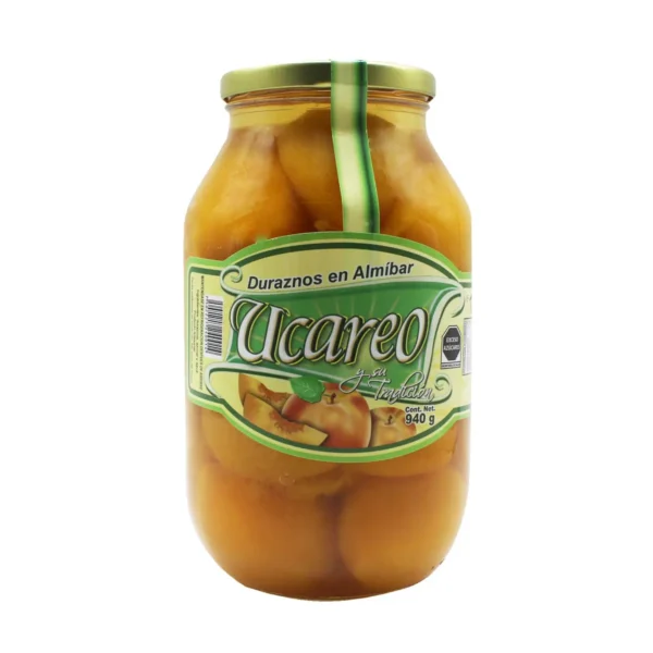 Duraznos en Almibar Ucareo y su Tradición 940 g.