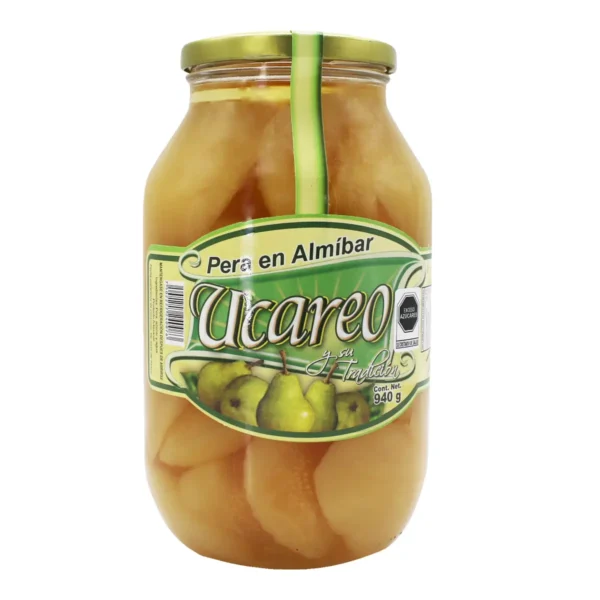 Peras en Almibar Ucareo y su Tradición 940 g.