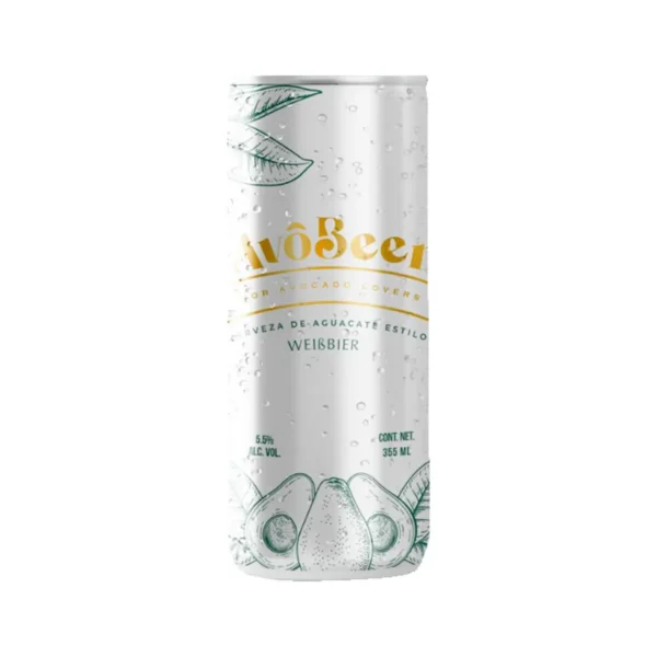 Cerveza de Aguacate Estilo Weissbier Avobeer 355 ml.