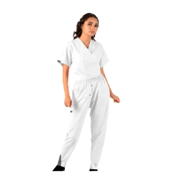 Pijama Quirúgica Color Blanco Merandy