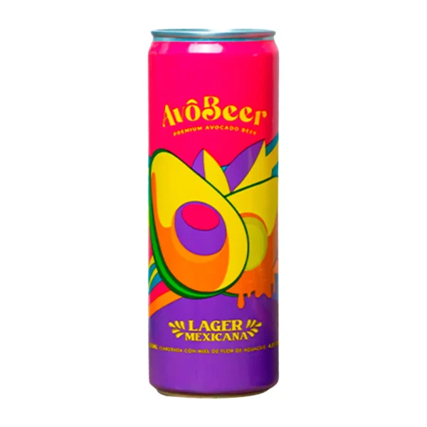 Cerveza de Aguacate Estilo Lager  Avobeer 355 ml.